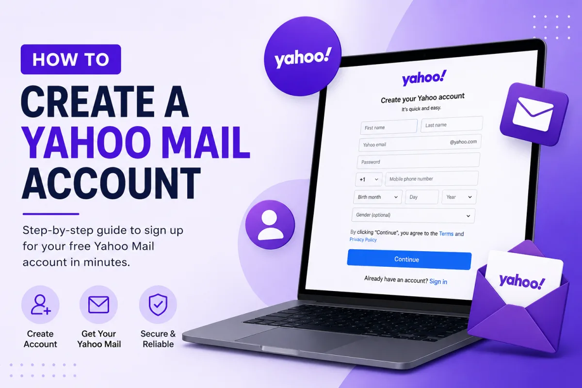 How to Create a Yahoo Mail Account