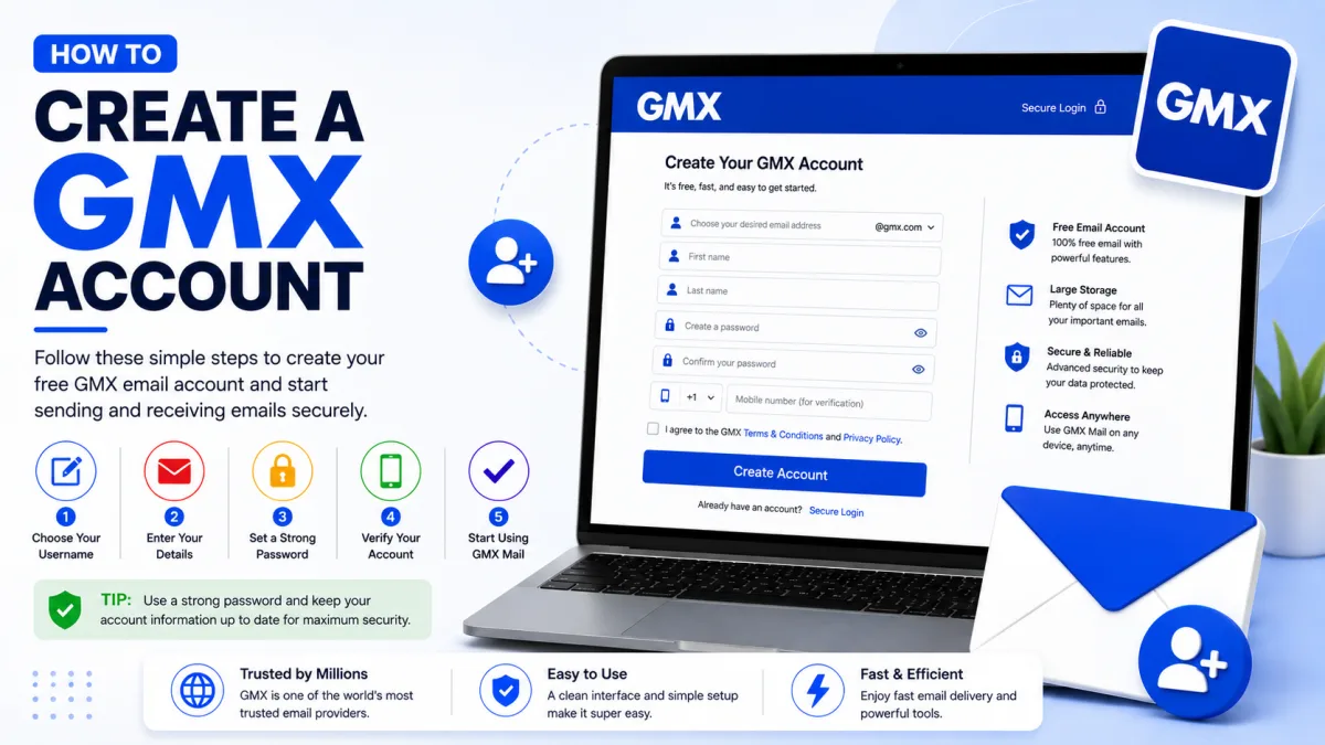 How to Create a GMX Account