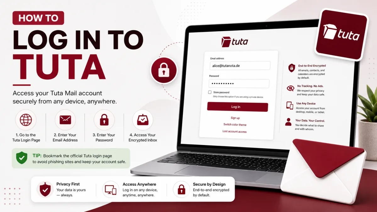 How to Log In to Tuta