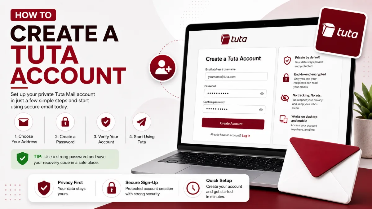 How to Create a Tuta Account