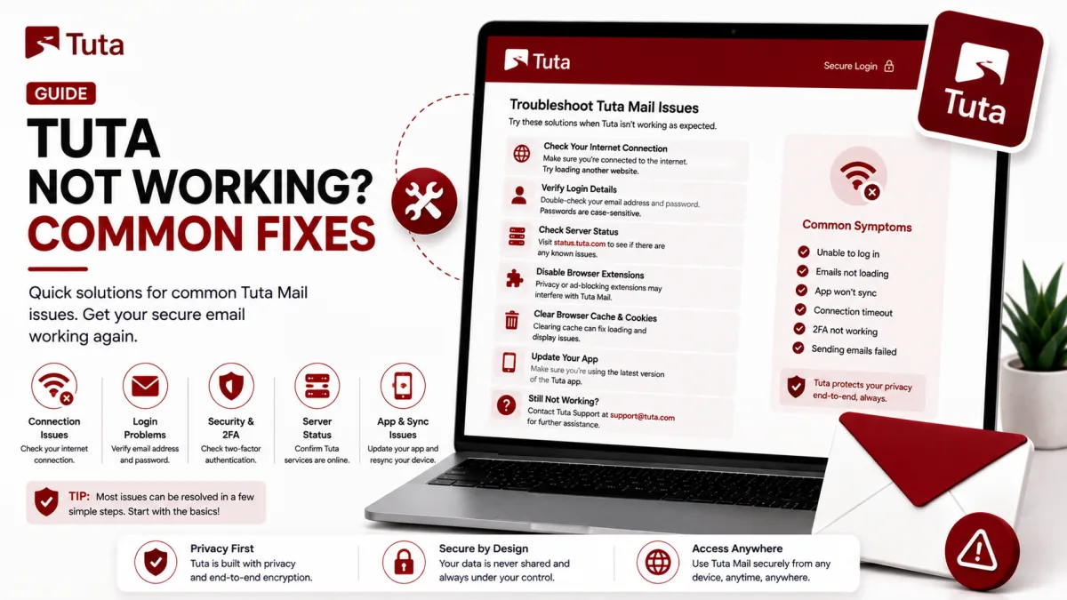 Tuta Not Working? Common Fixes